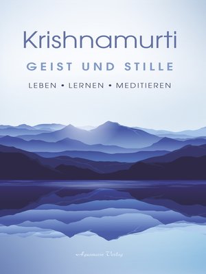 cover image of Geist und Stille
